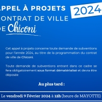 Appel à projet | Contrat de ville de Chiconi 2024